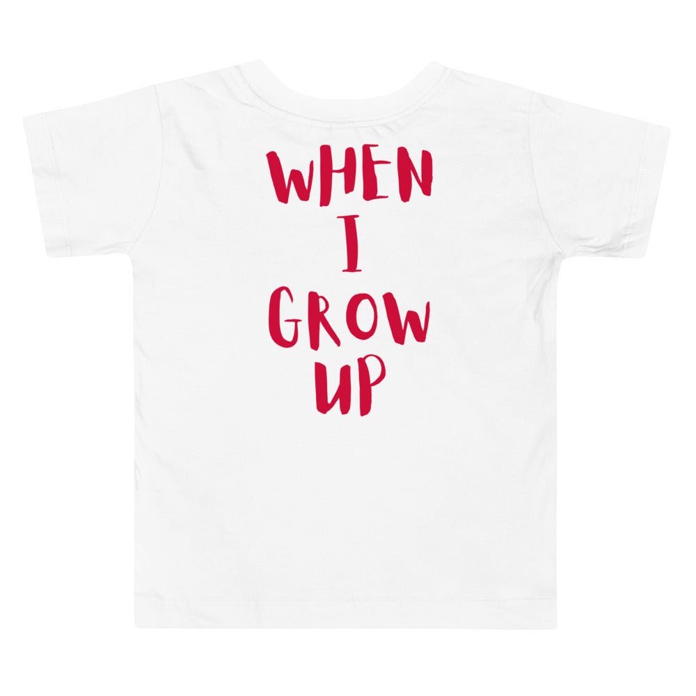 “When I Grow Up” Archeologist”Toddler Short Sleeve Tee - SoulfulEmpower Tees