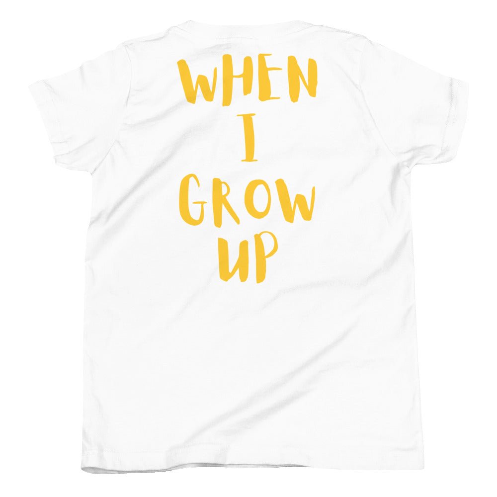 “When I Grow Up” Doctor Youth T-Shirt - SoulfulEmpower Tees