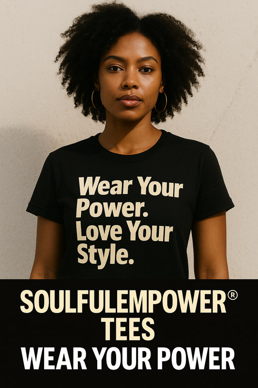 💫 More Than a Tee: The Story Behind Soulful Empowerment