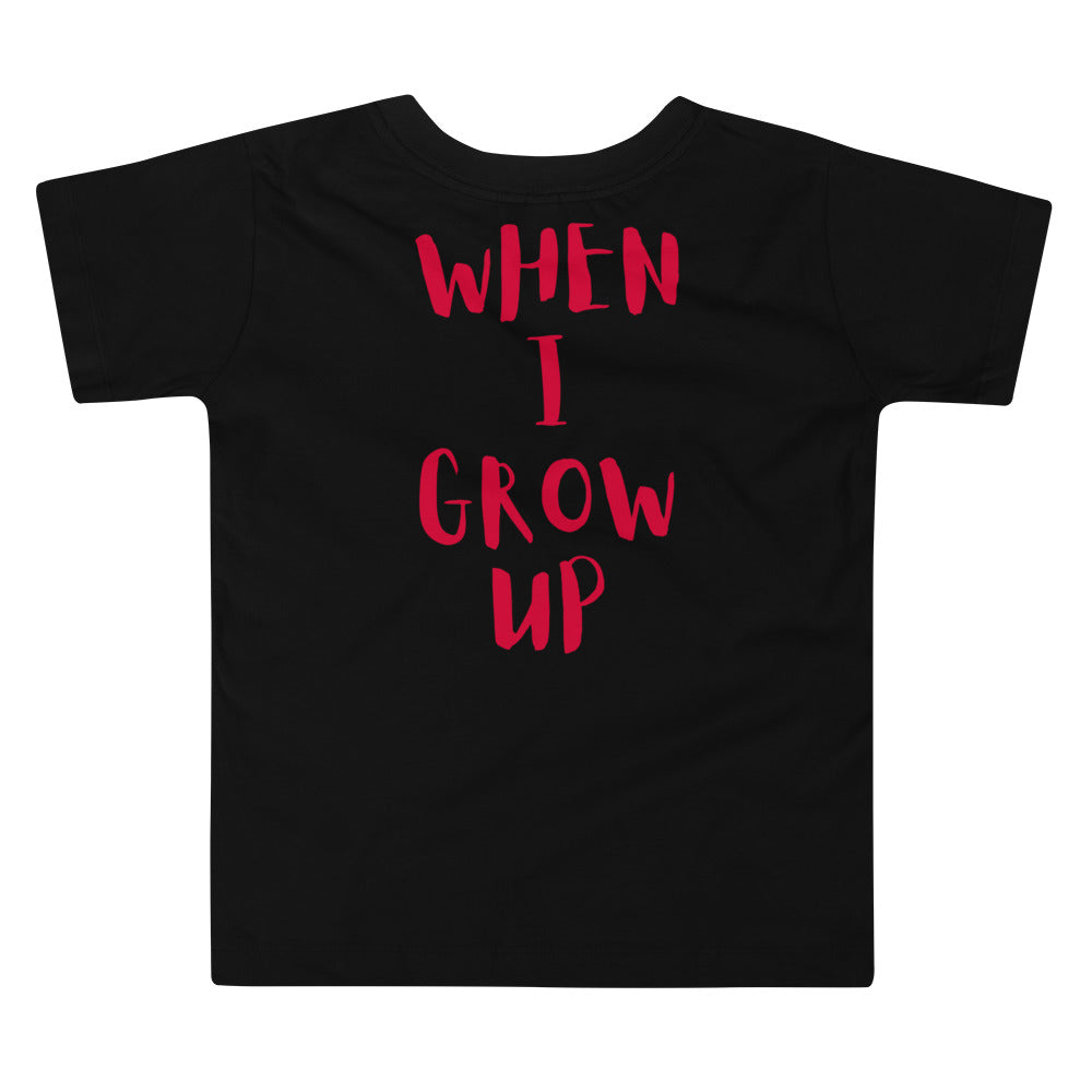 “When I Grow Up” Fire Fighter Tee