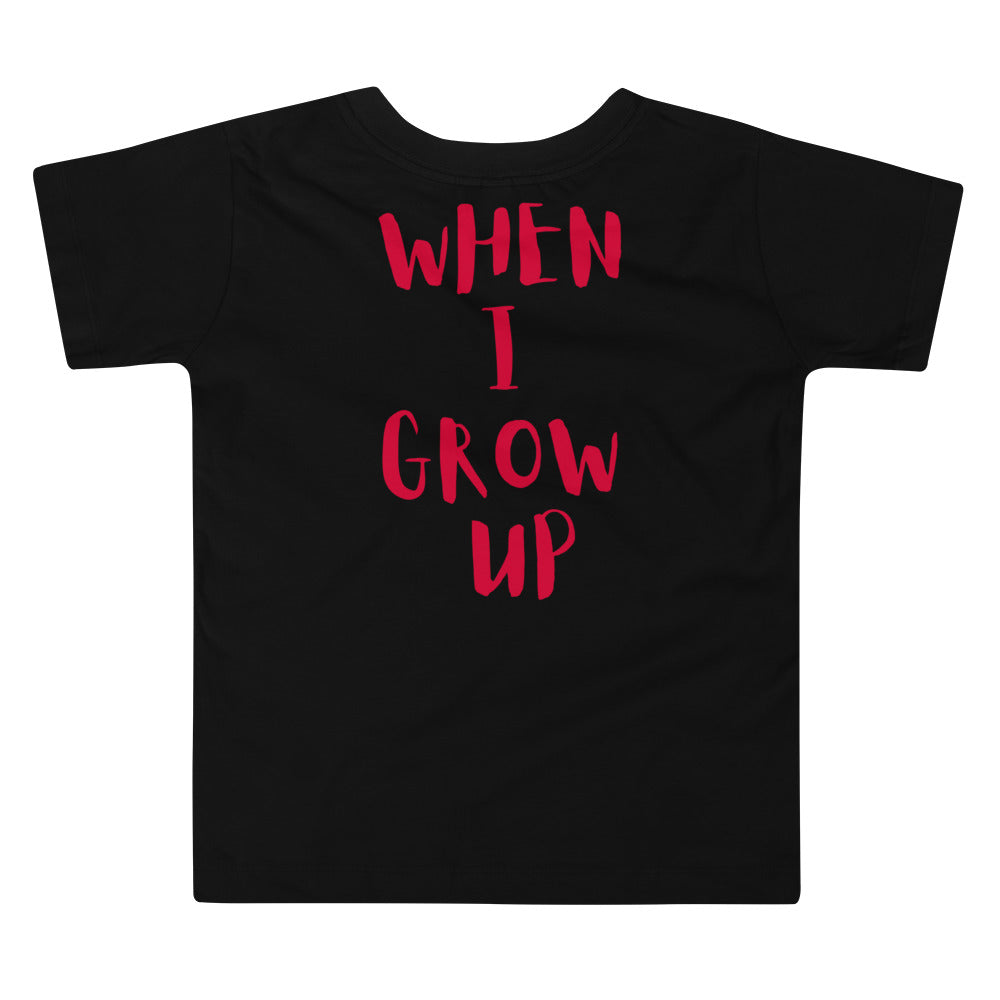 “When I Grow Up” Football Player Tee