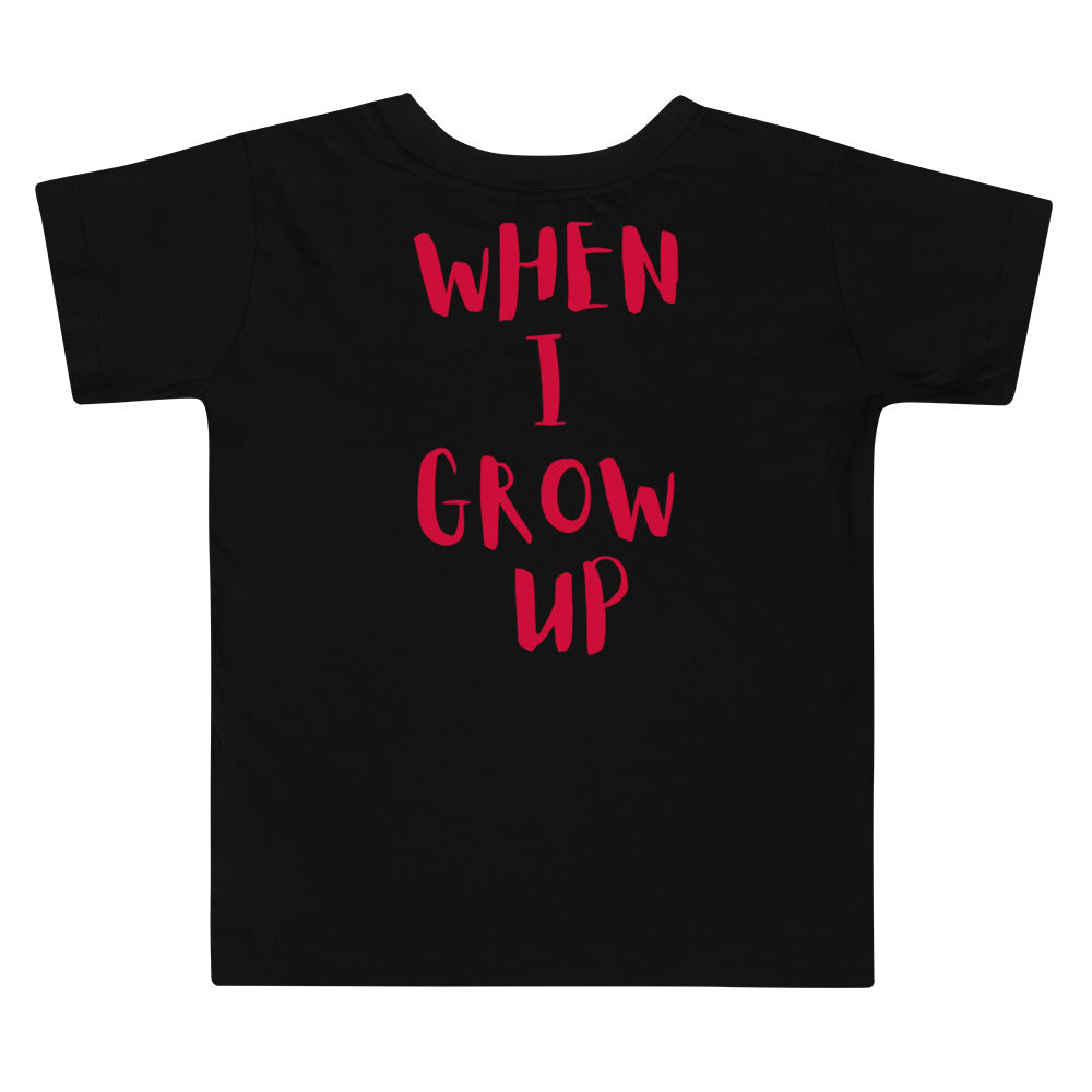 “When I Grow Up” Football Player Tee