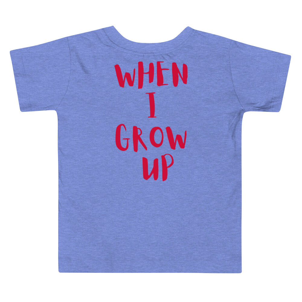 “When I Grow Up” Football Player Tee