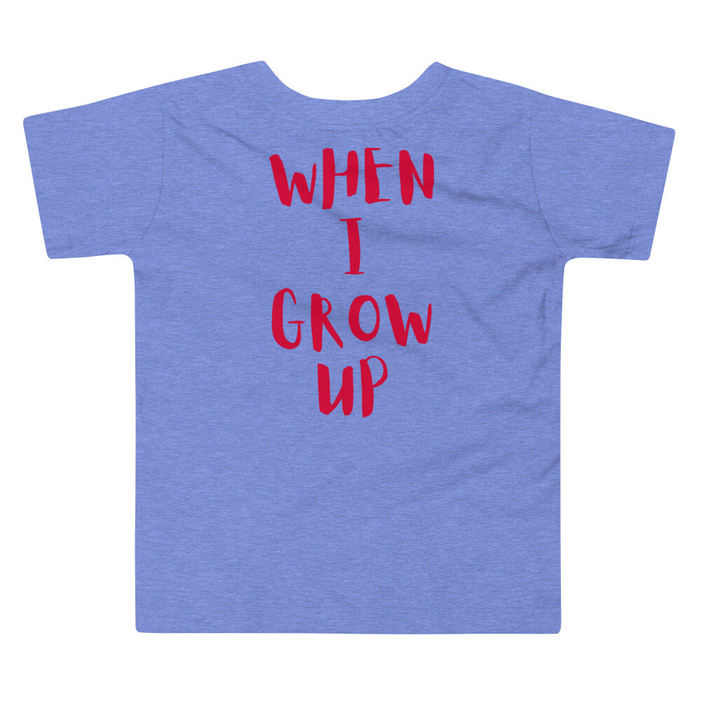 “When I Grow Up” Figure Skater Tee