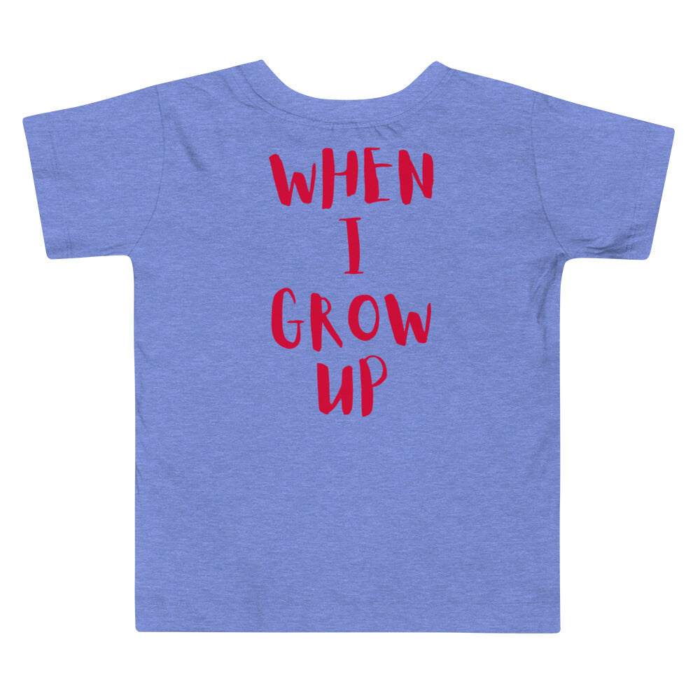 “When I Grow Up” Figure Skater Tee