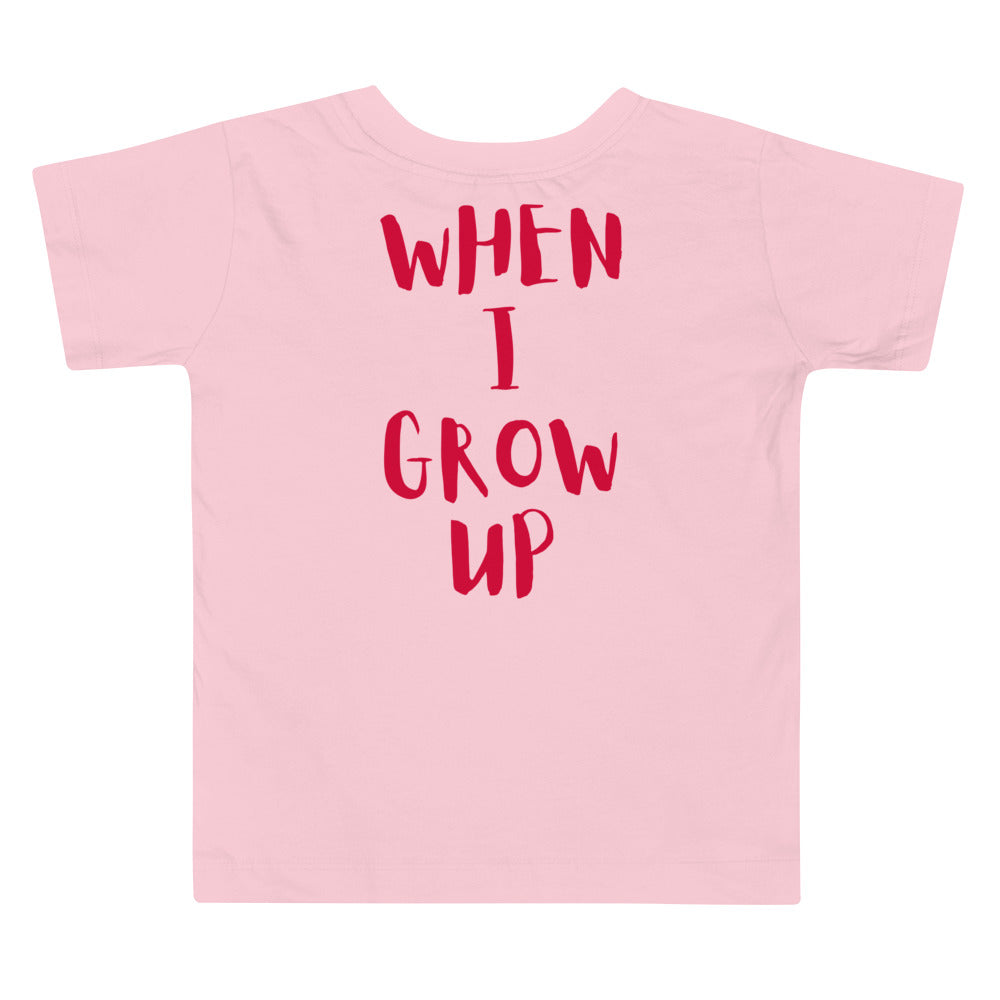 “When I Grow Up” Fire Fighter Tee