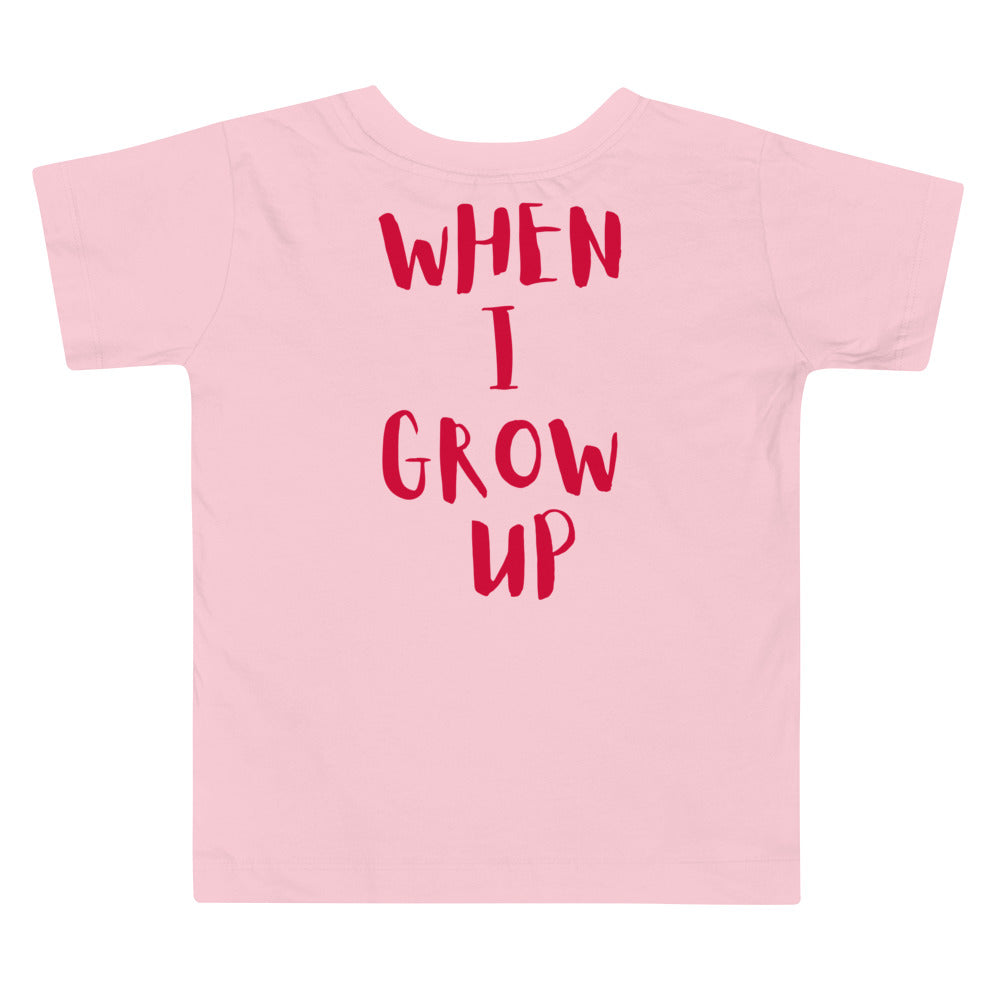 “When I Grow Up” Football Player Tee