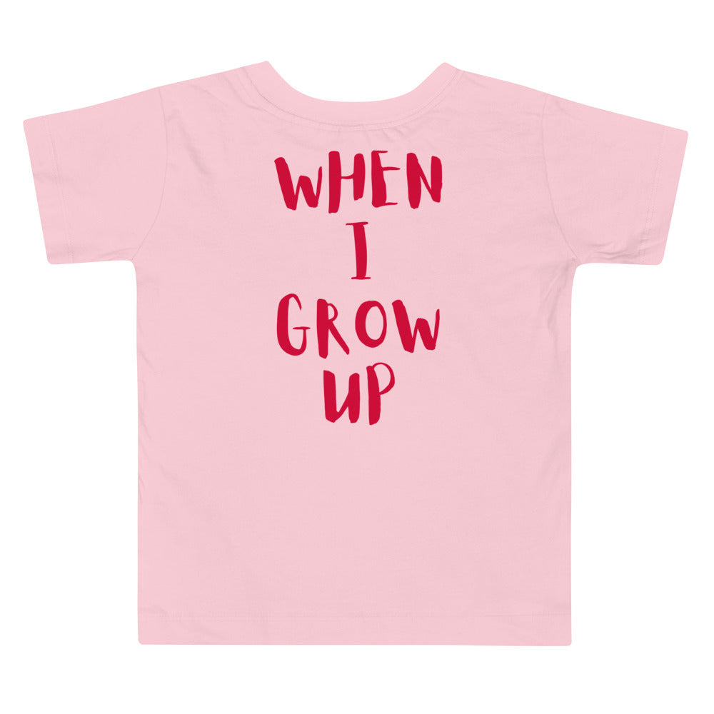 “When I Grow Up” Figure Skater Tee