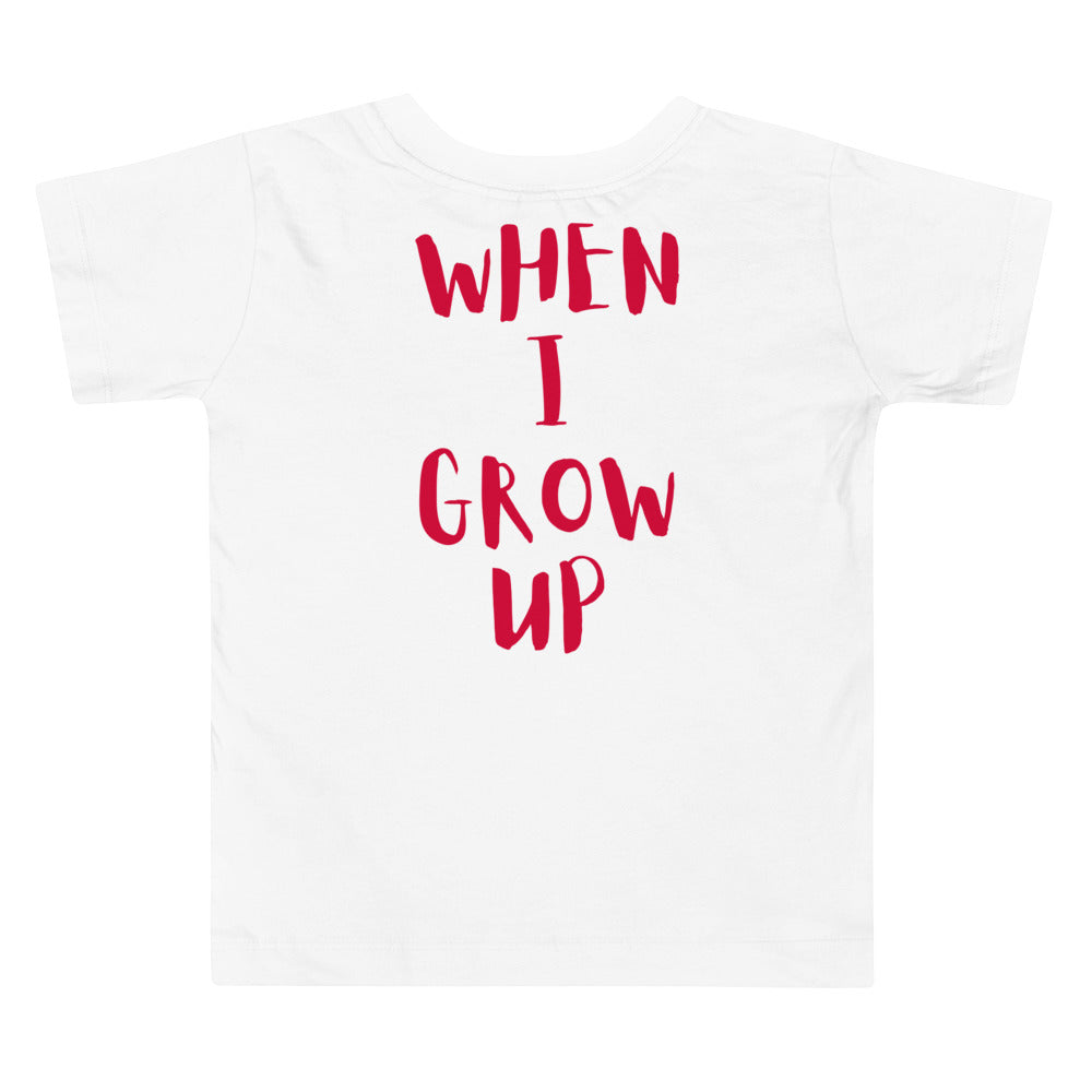 “When I Grow Up” Fire Fighter Tee