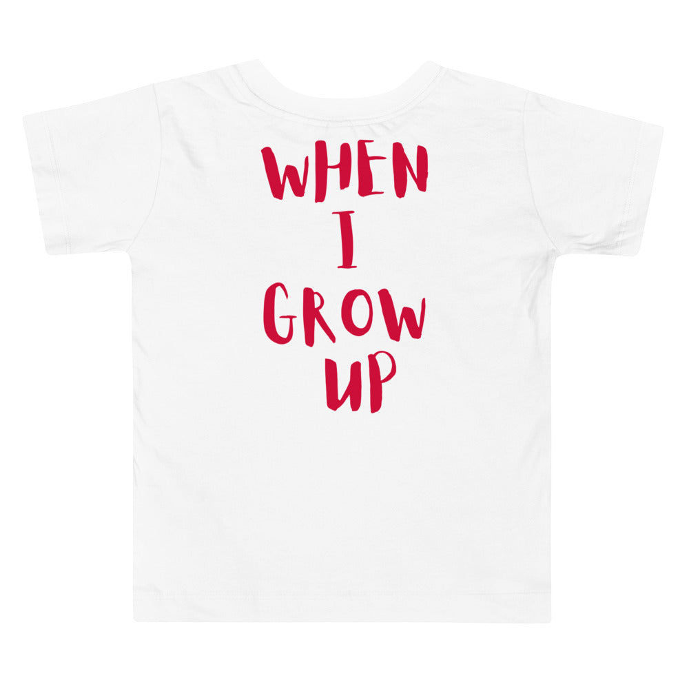 “When I Grow Up” Football Player Tee