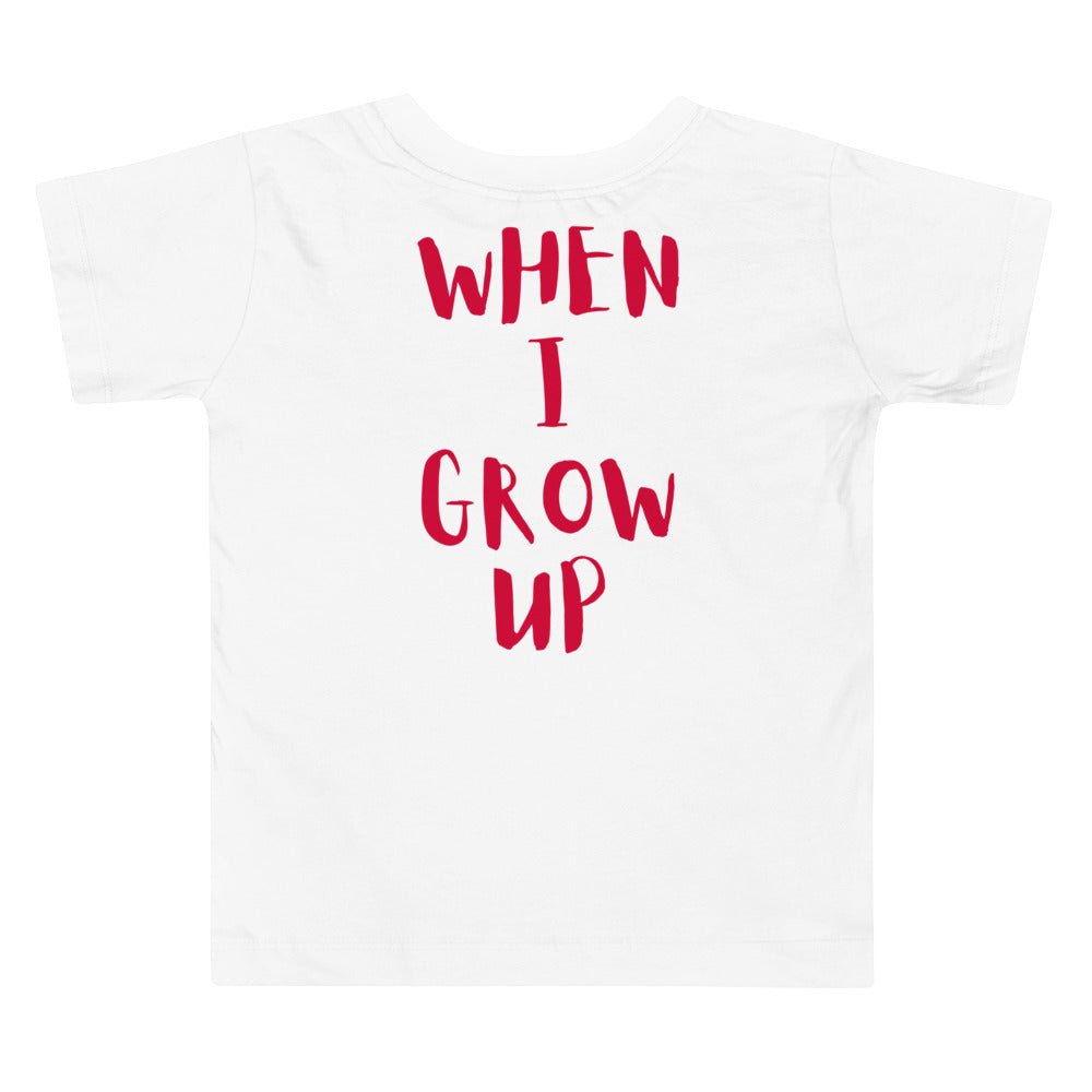 “When I Grow Up” Archeologist”Toddler Short Sleeve Tee