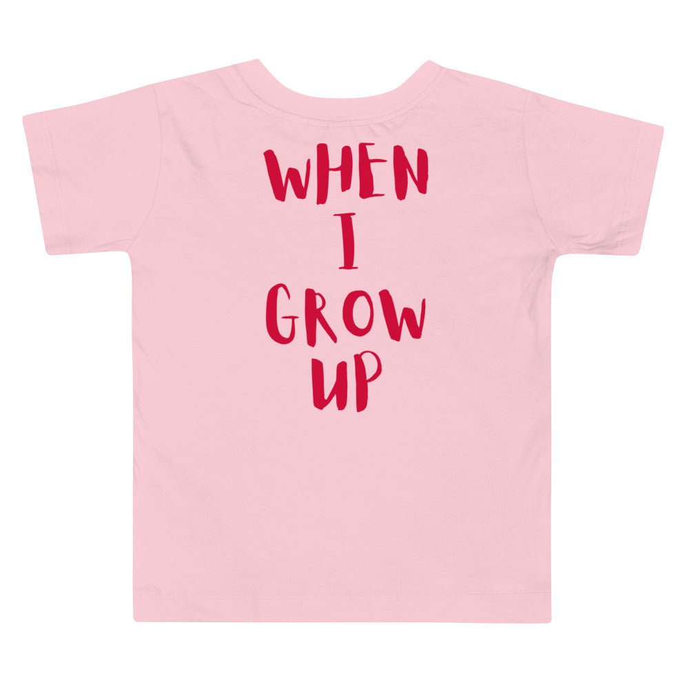 “When I Grow Up” Archeologist”Toddler Short Sleeve Tee