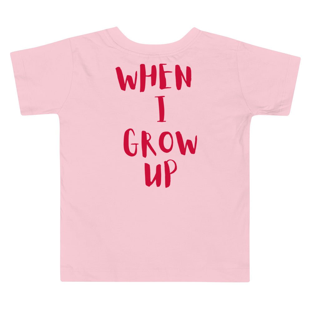 “When I Grow Up” Architect Toddler Tee