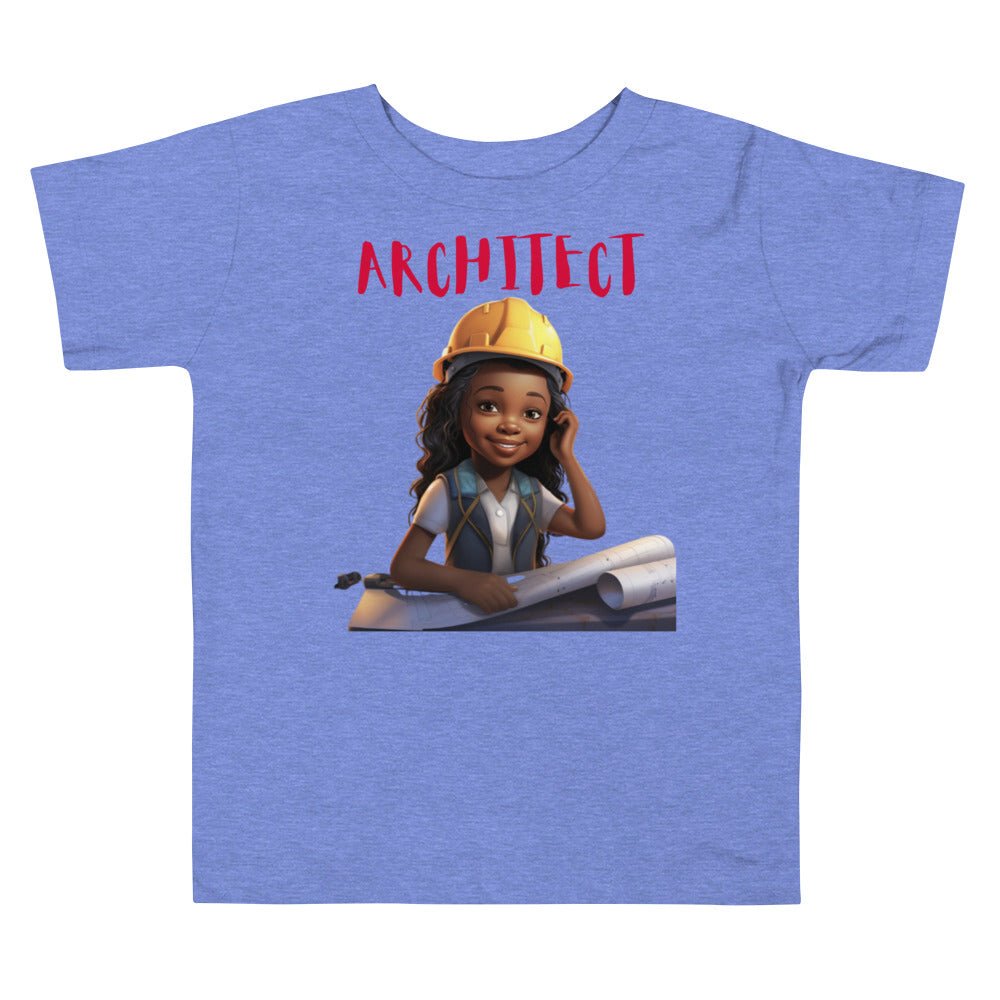 “When I Grow Up” Architect Toddler Tee