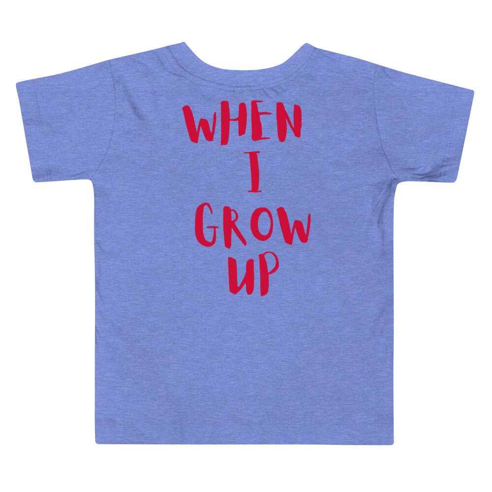 “When I Grow Up” Architect Toddler Tee