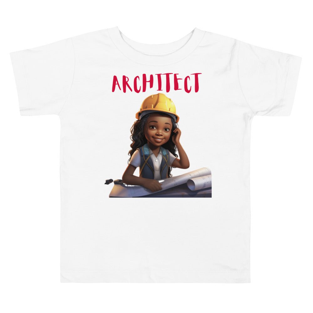 “When I Grow Up” Architect Toddler Tee