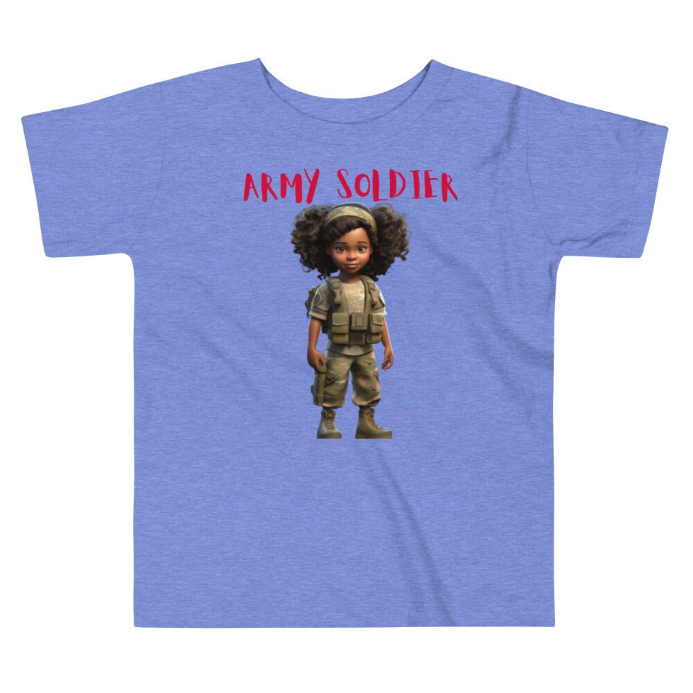 “When I Grow Up” Army Soldier Toddler Tee