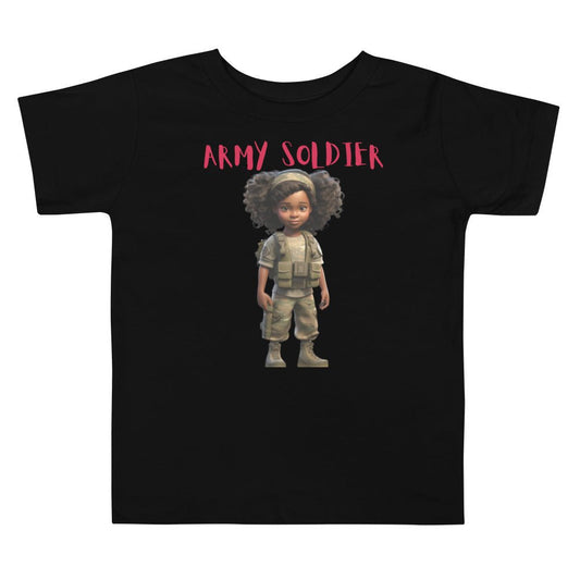 “When I Grow Up” Army Soldier Toddler Tee