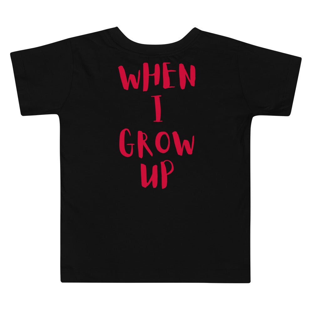 “When I Grow Up” Army Soldier Toddler Tee