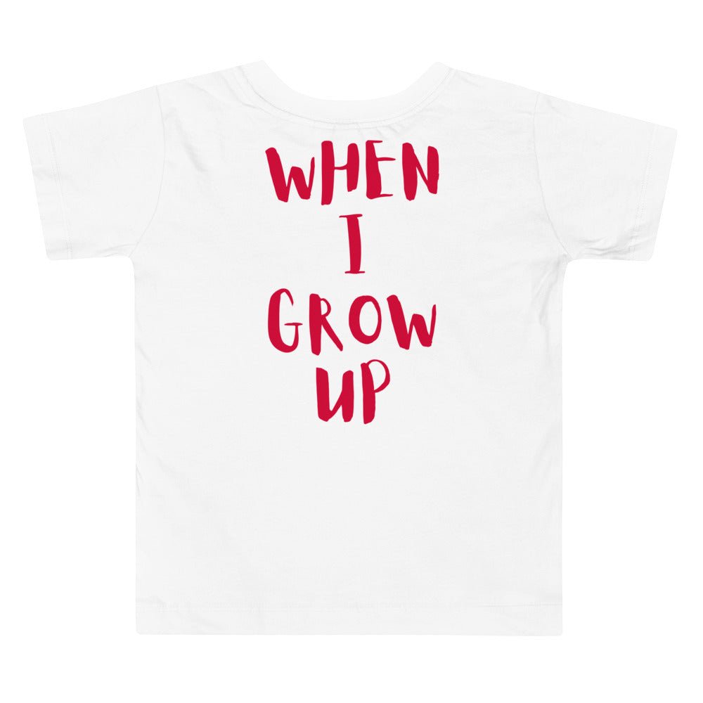 “When I Grow Up” Army Soldier Toddler Tee