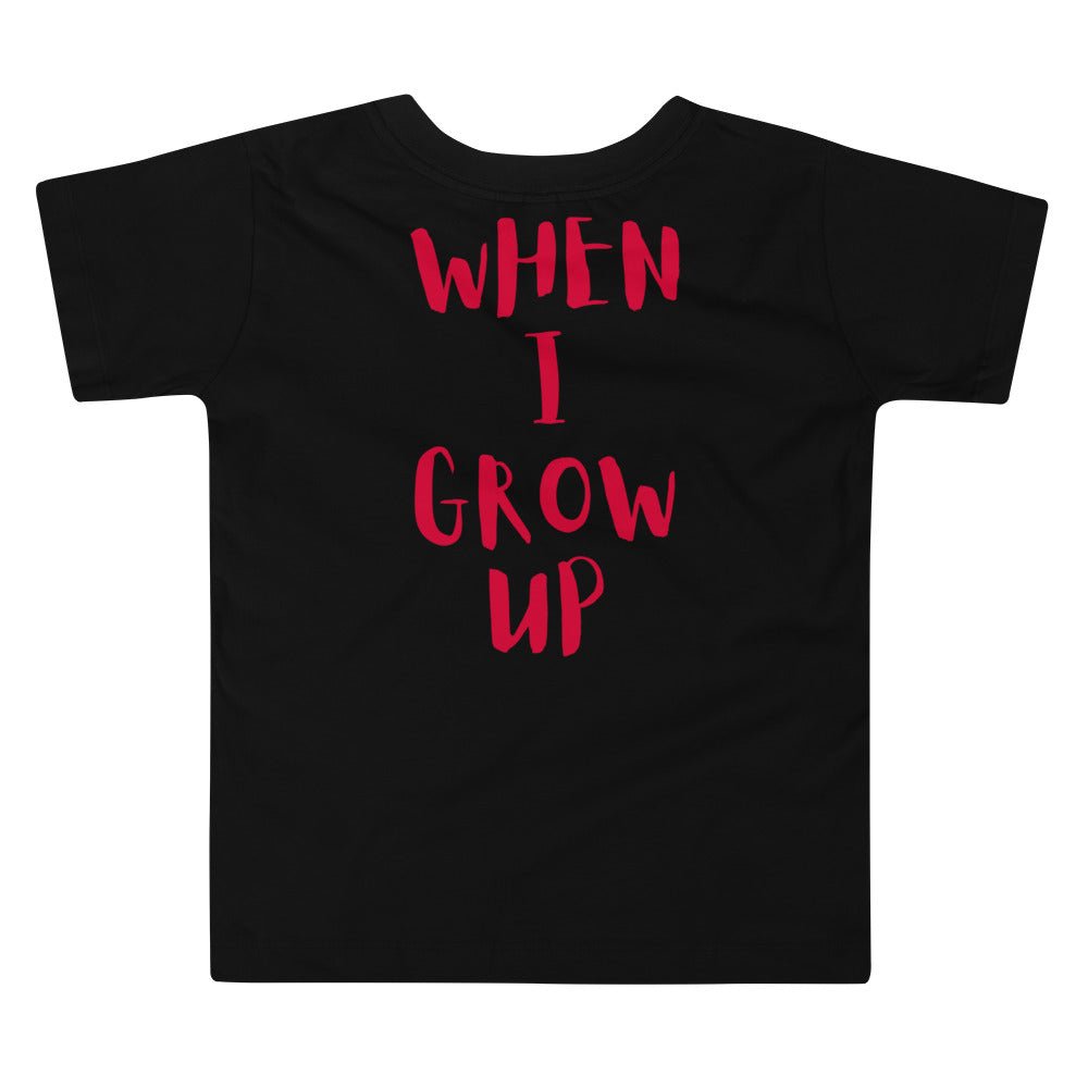 “When I Grow Up” Army Soldier Toddler Tee