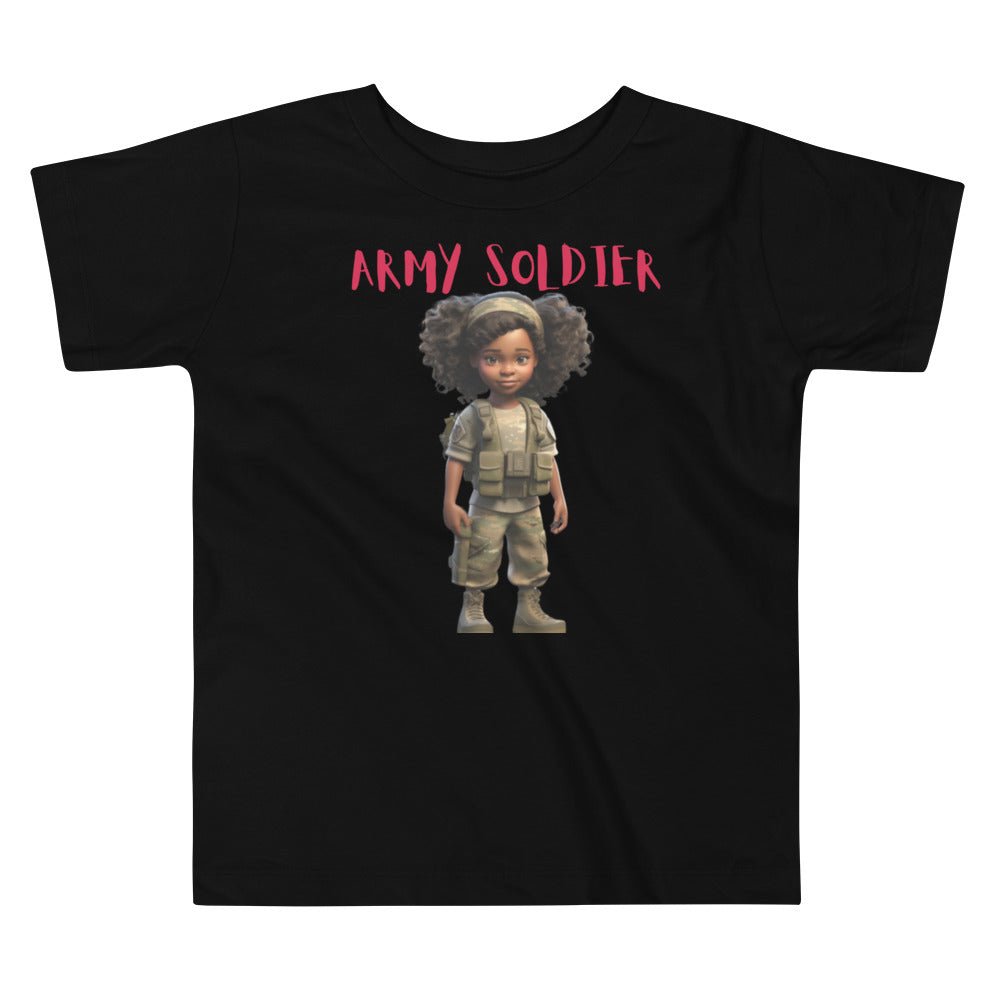 “When I Grow Up” Army Soldier Toddler Tee