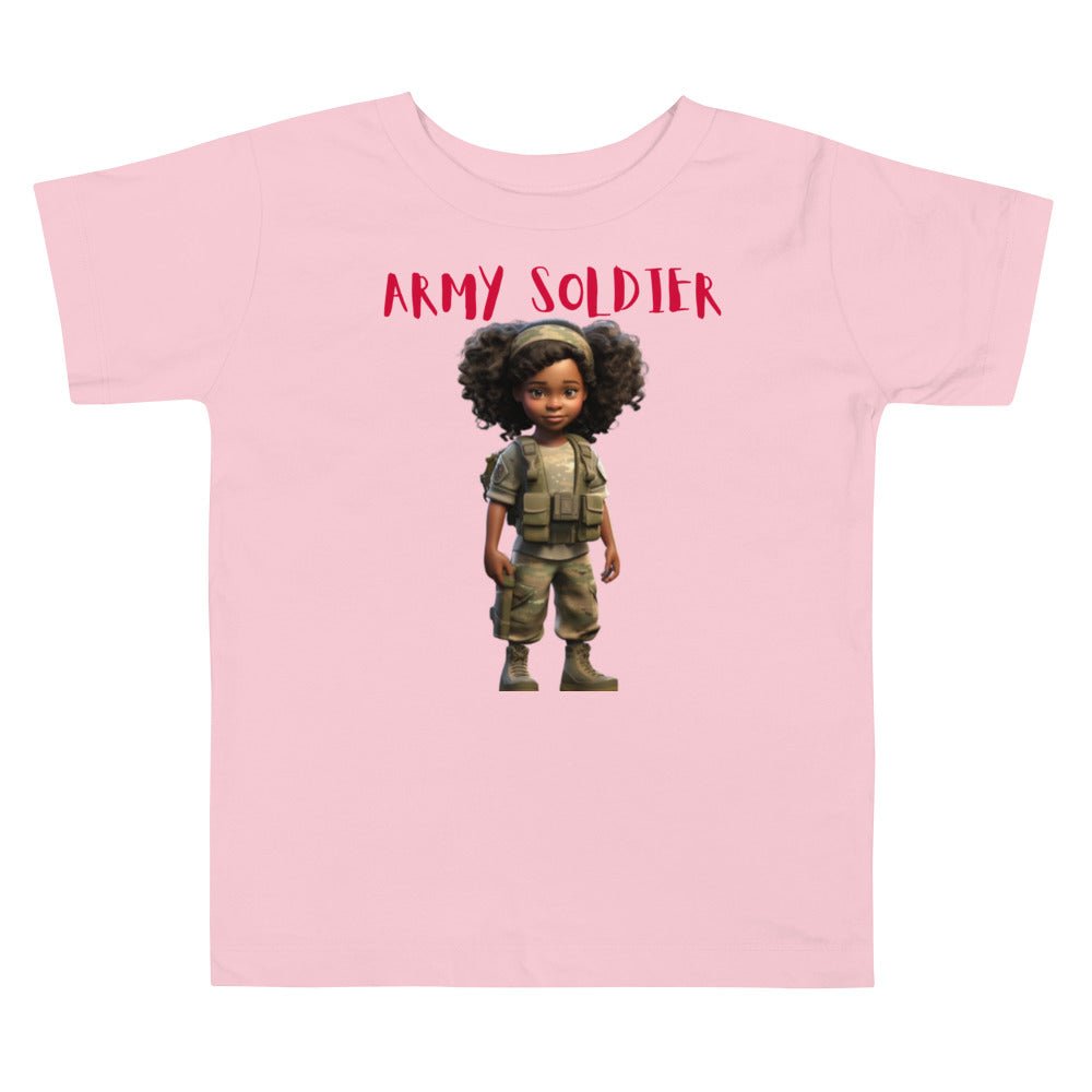 “When I Grow Up” Army Soldier Toddler Tee