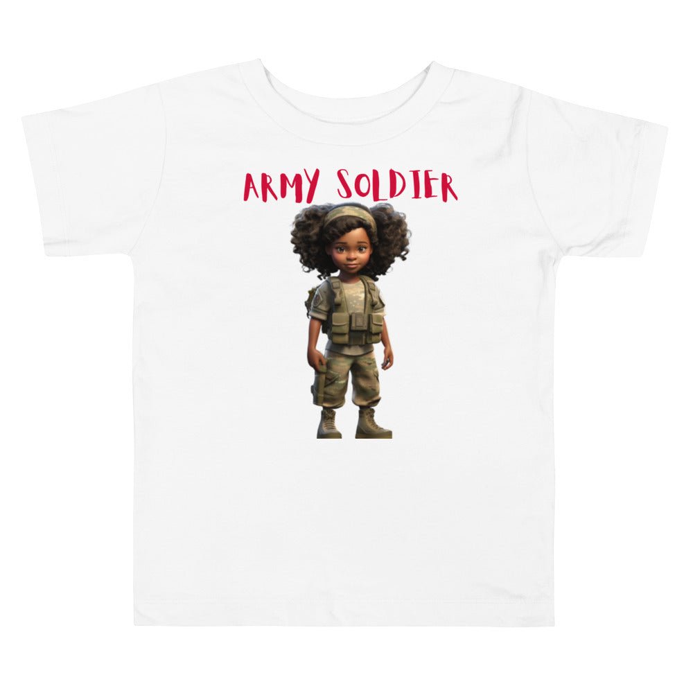 “When I Grow Up” Army Soldier Toddler Tee