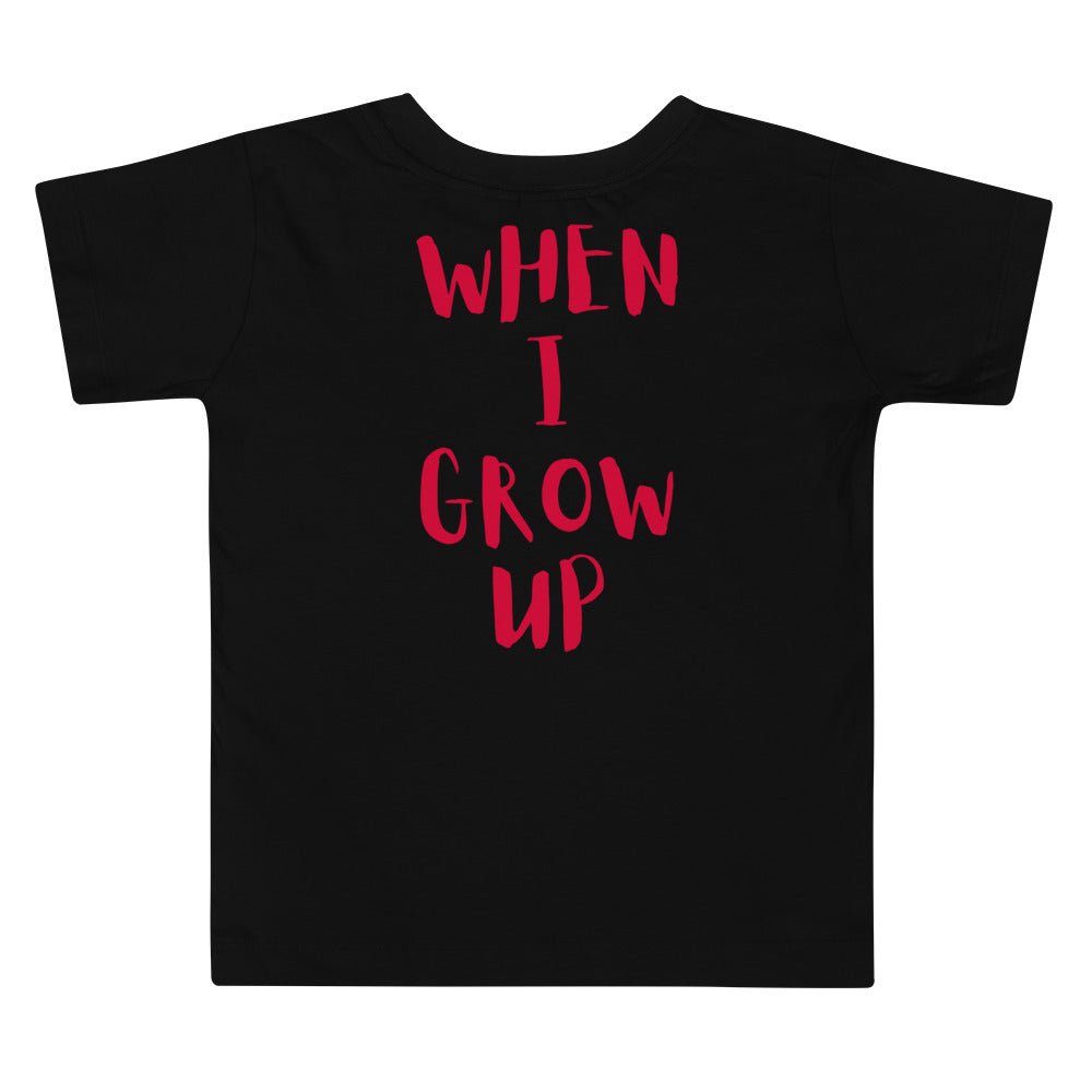 “When I Grow Up” Astronaut Toddler Tee