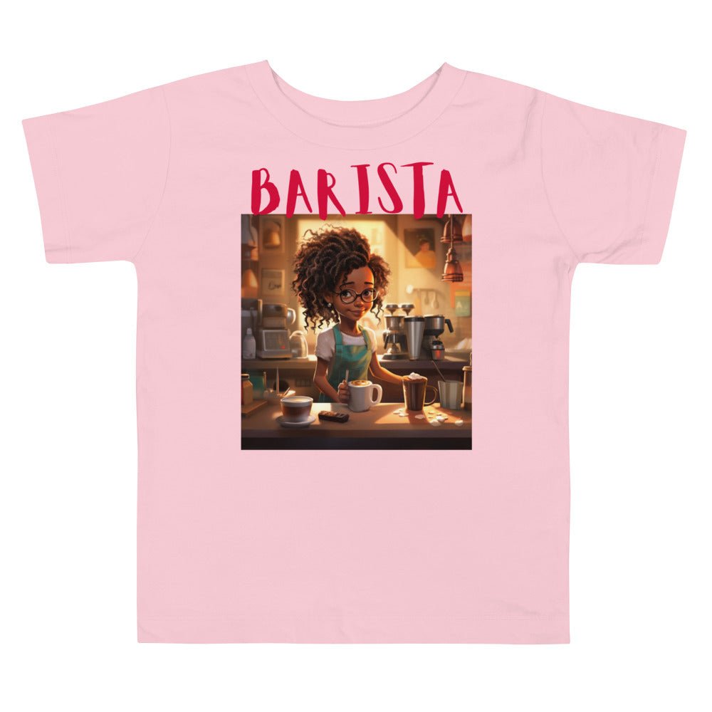 “When I Grow Up” Barista Toddler Short Sleeve Tee