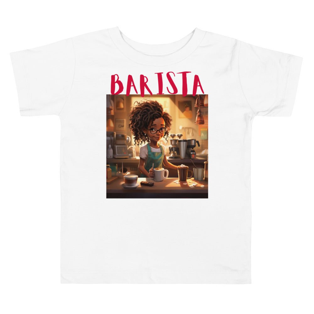 “When I Grow Up” Barista Toddler Short Sleeve Tee