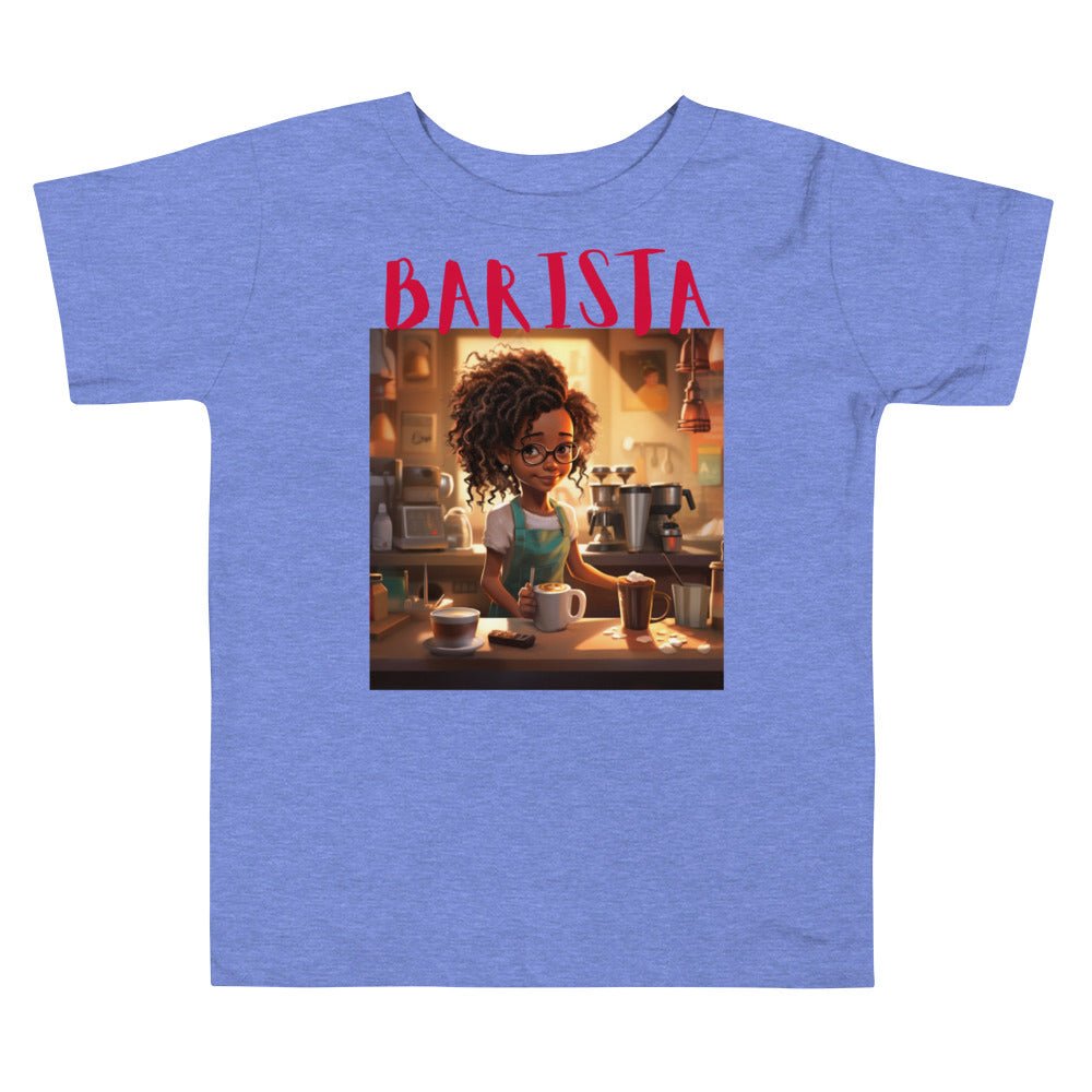 “When I Grow Up” Barista Toddler Short Sleeve Tee