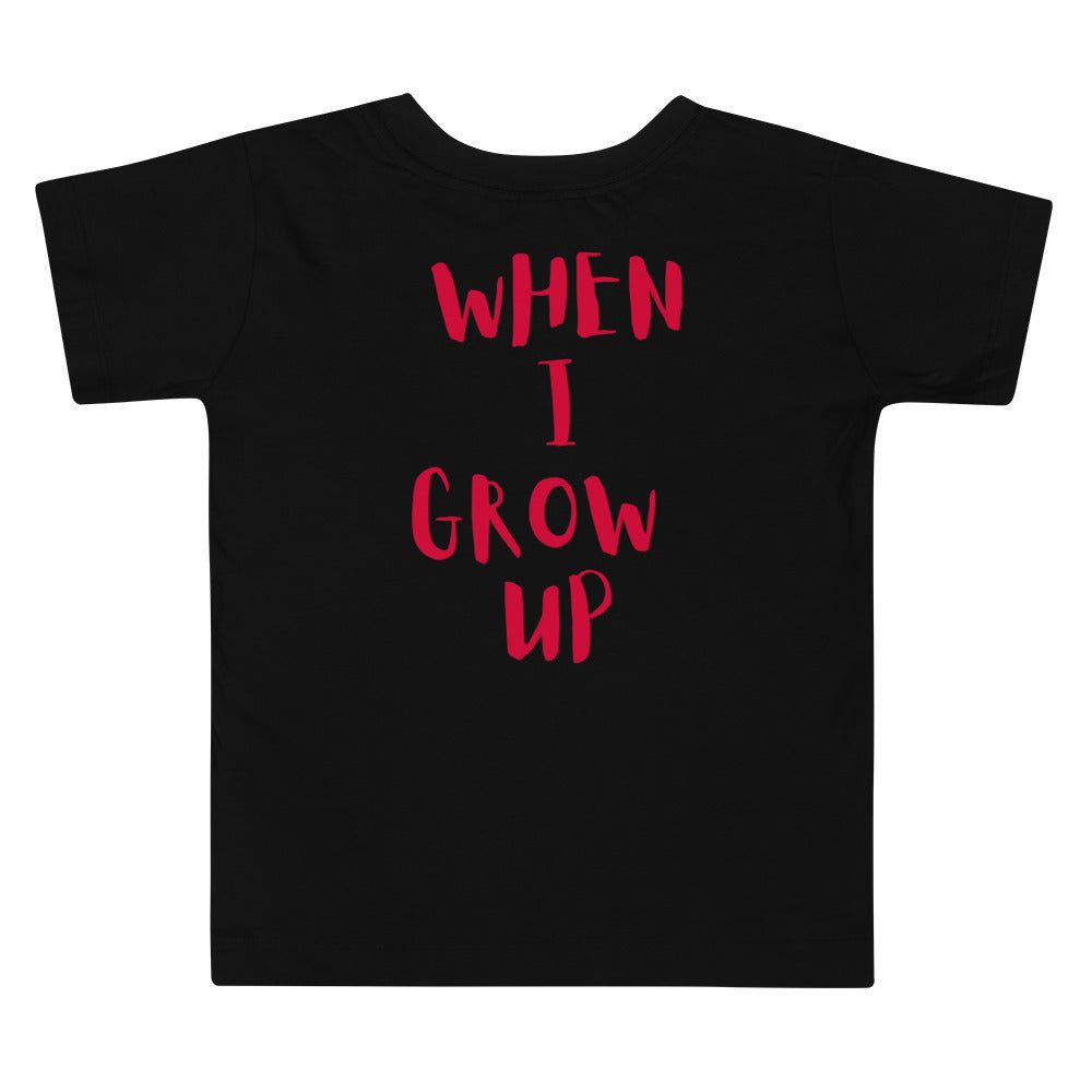 “When I Grow Up” Basketball Player Tee