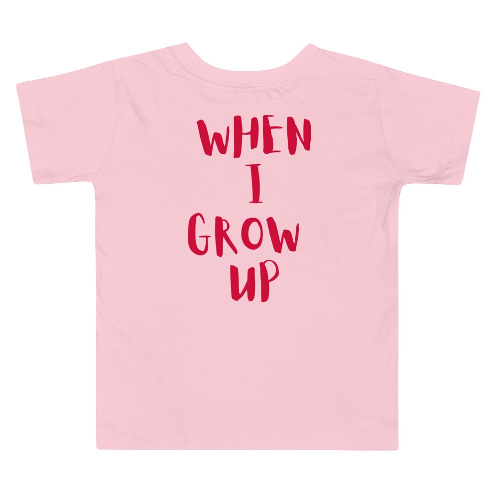 “When I Grow Up” Basketball Player Tee