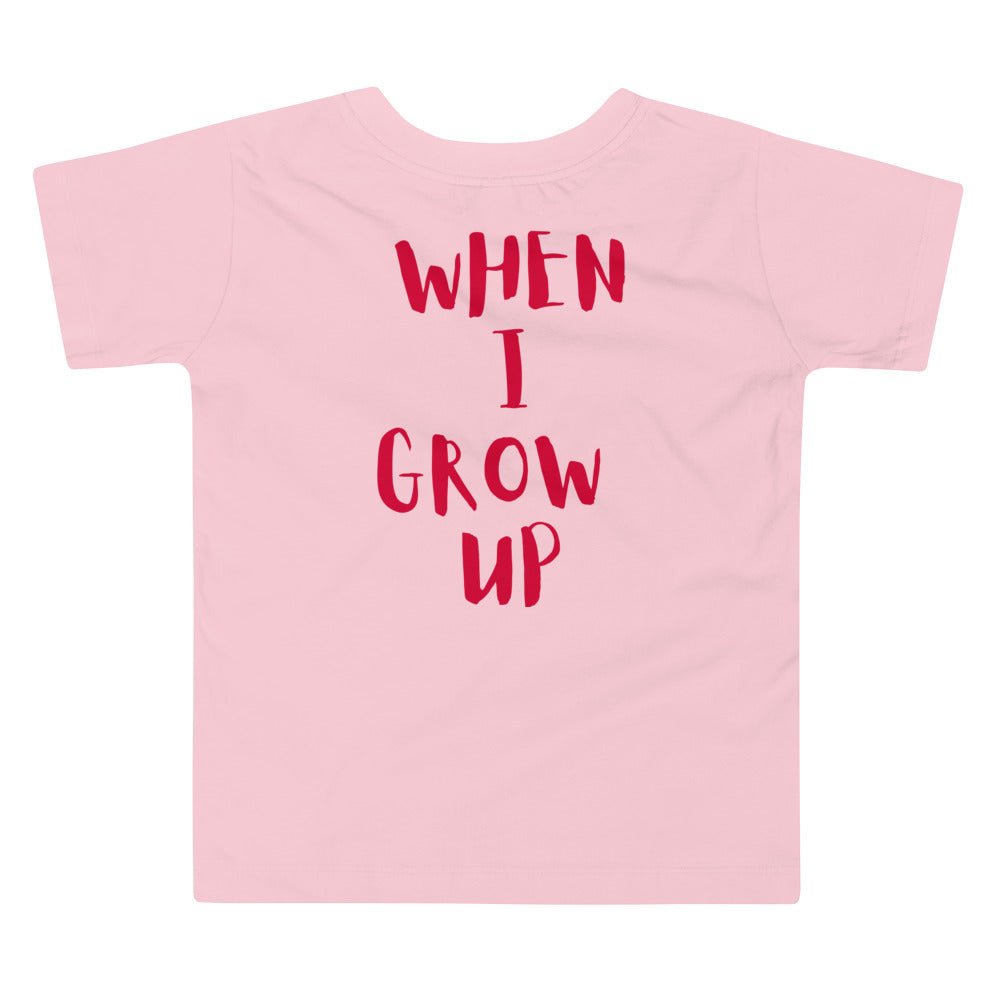 “When I Grow Up” Basketball Player Tee