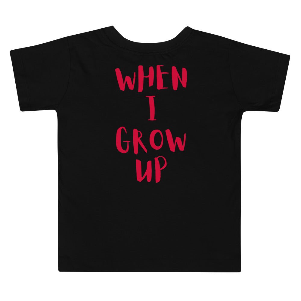 “When I Grow Up” Cheerleader Tee