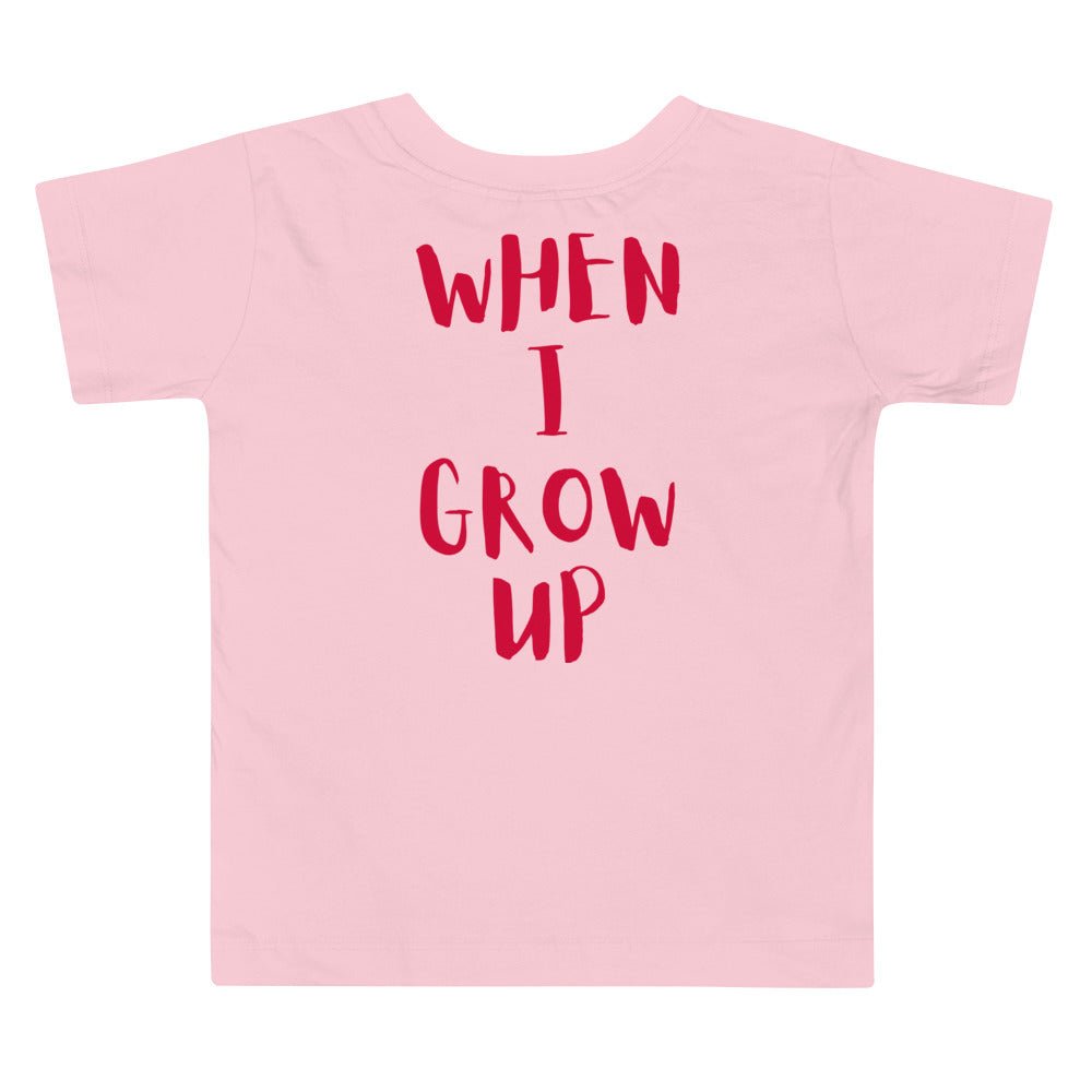 “When I Grow Up” Chef Toddler Tee