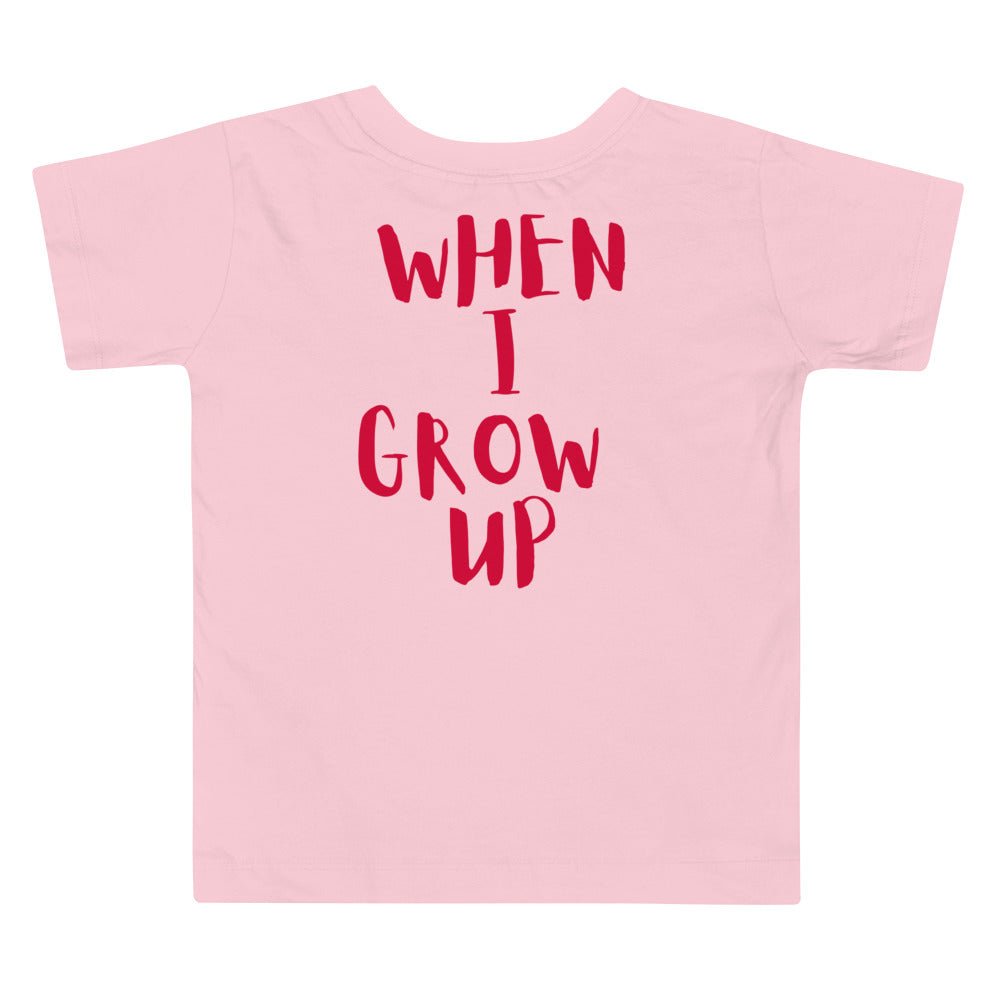 “When I Grow Up” Doctor Toddler Short Sleeve Tee