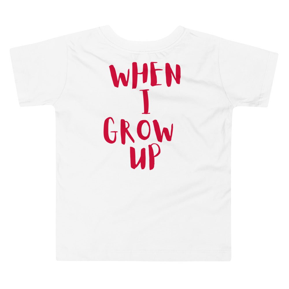 “When I Grow Up” Doctor Toddler Short Sleeve Tee