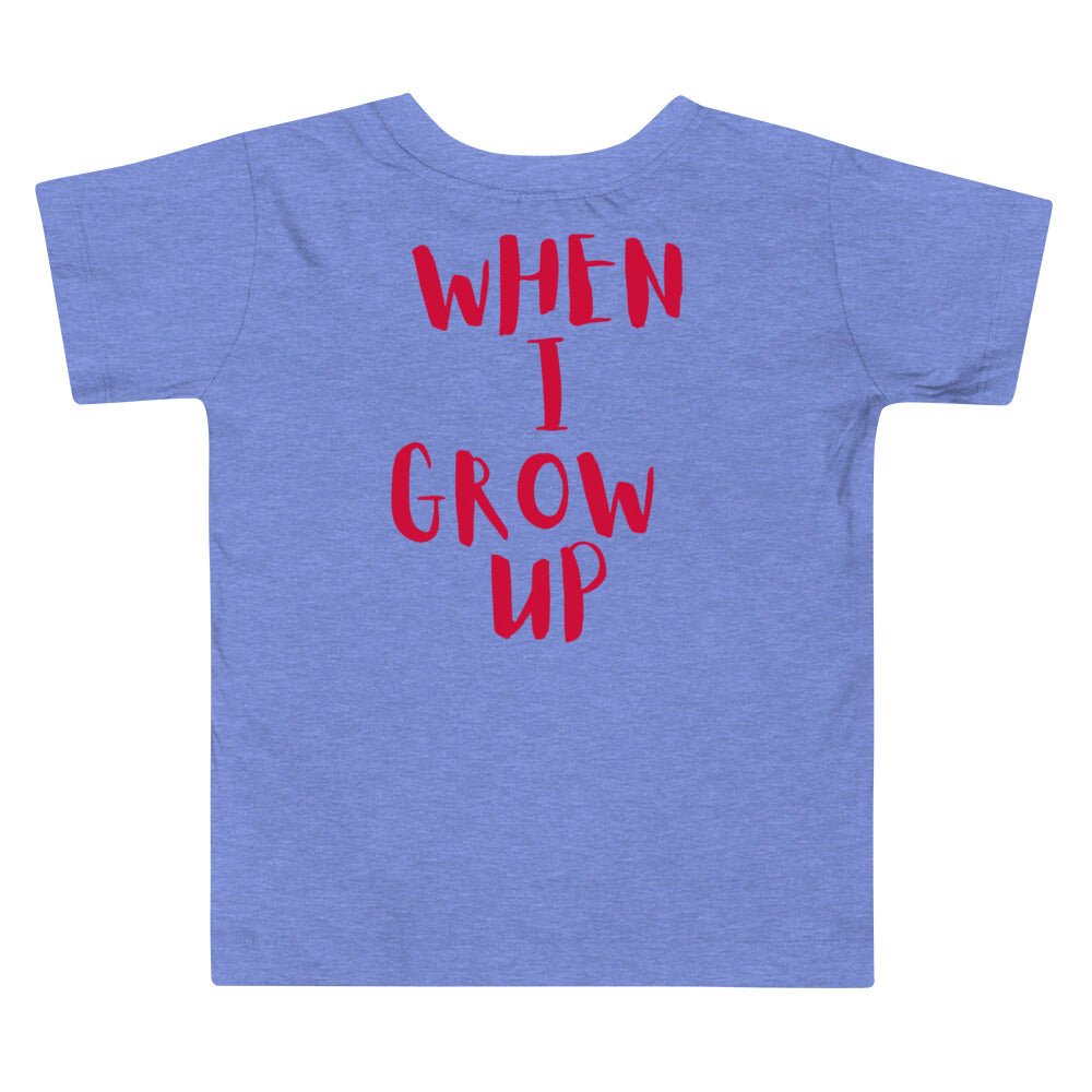 “When I Grow Up” Doctor Toddler Short Sleeve Tee