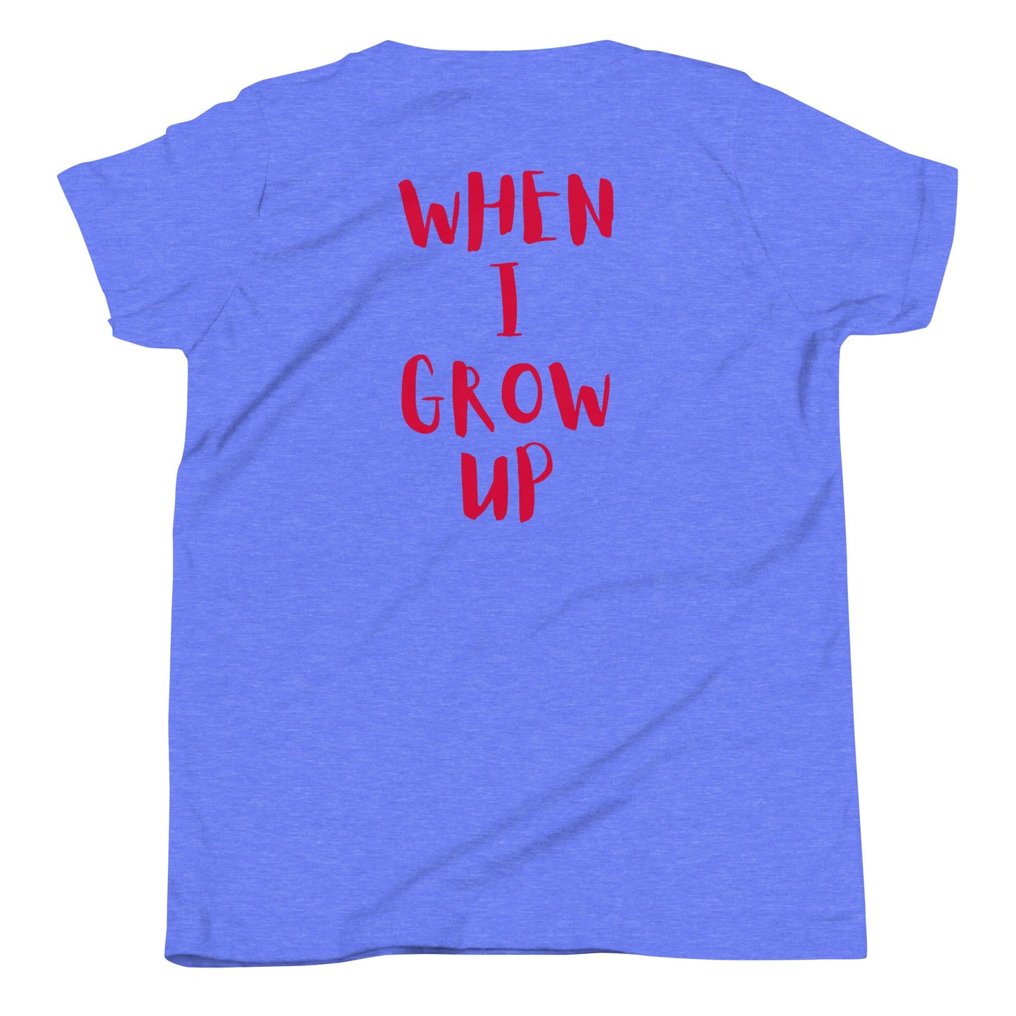 “When I Grow Up” IT Professional Youth Short Sleeve T-Shirt