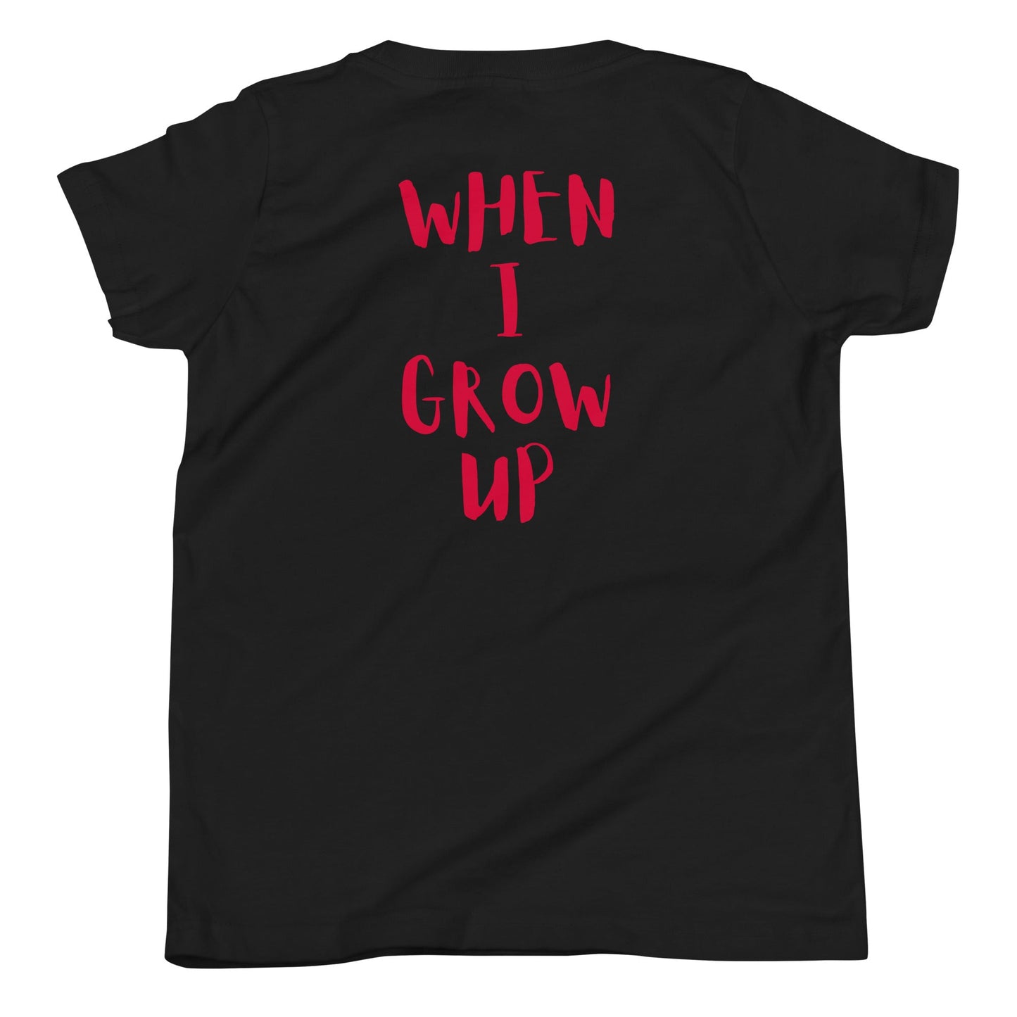 “When I Grow Up” IT Professional Youth Short Sleeve T-Shirt