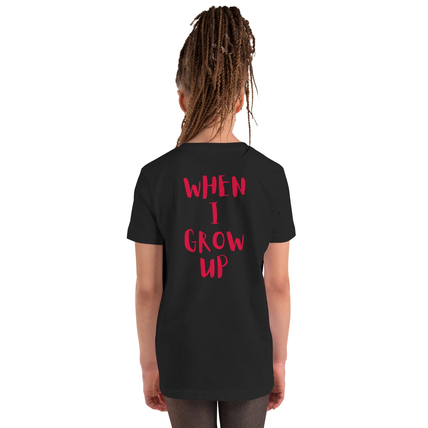 “When I Grow Up” IT Professional Youth Short Sleeve T-Shirt