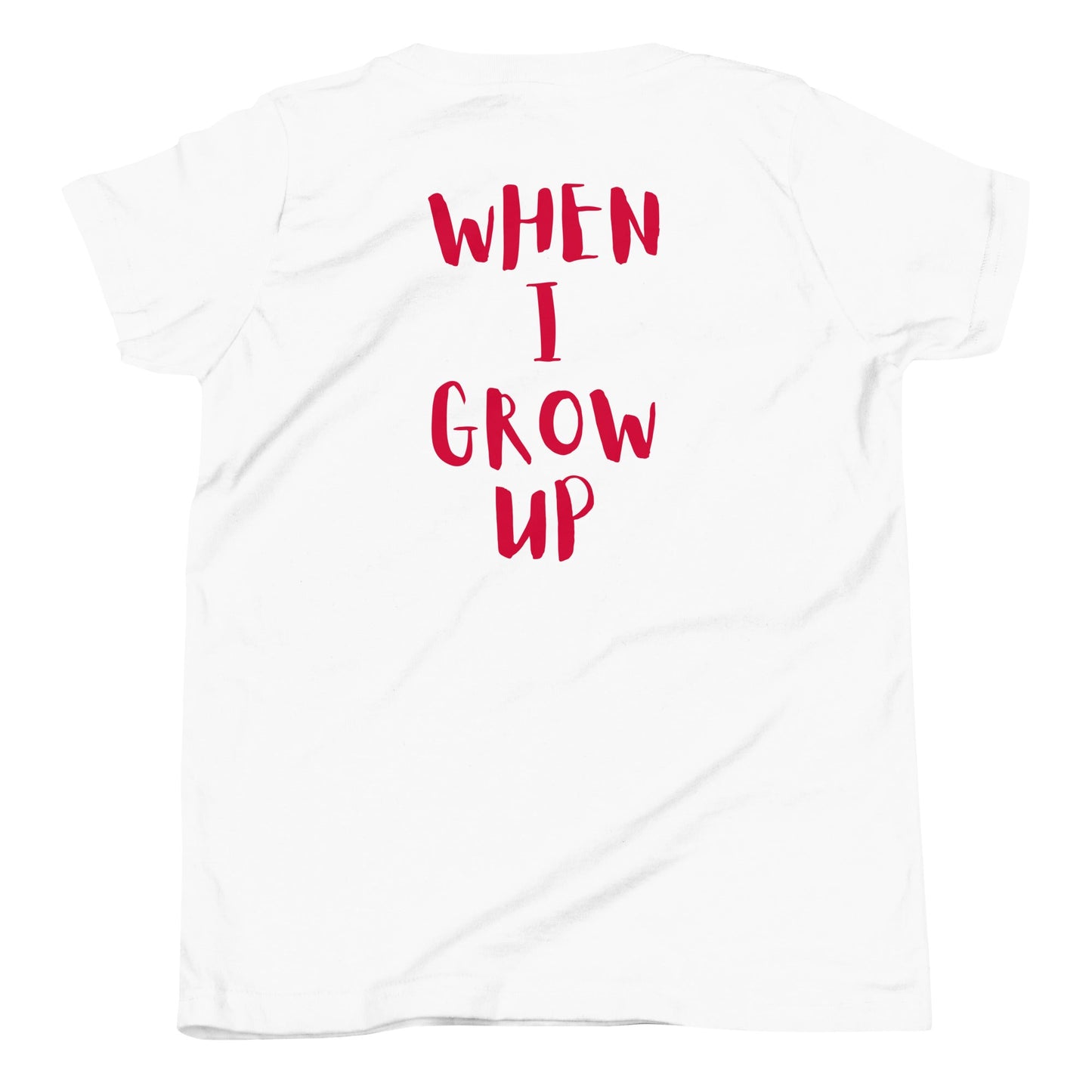 “When I Grow Up” IT Professional Youth Short Sleeve T-Shirt