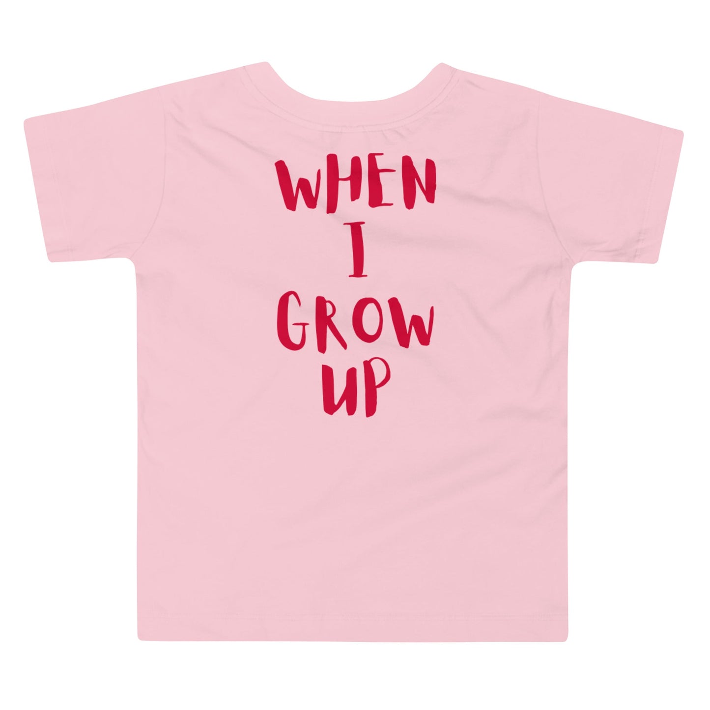 “When I Grow Up” Meteorologist Toddler Short Sleeve Tee