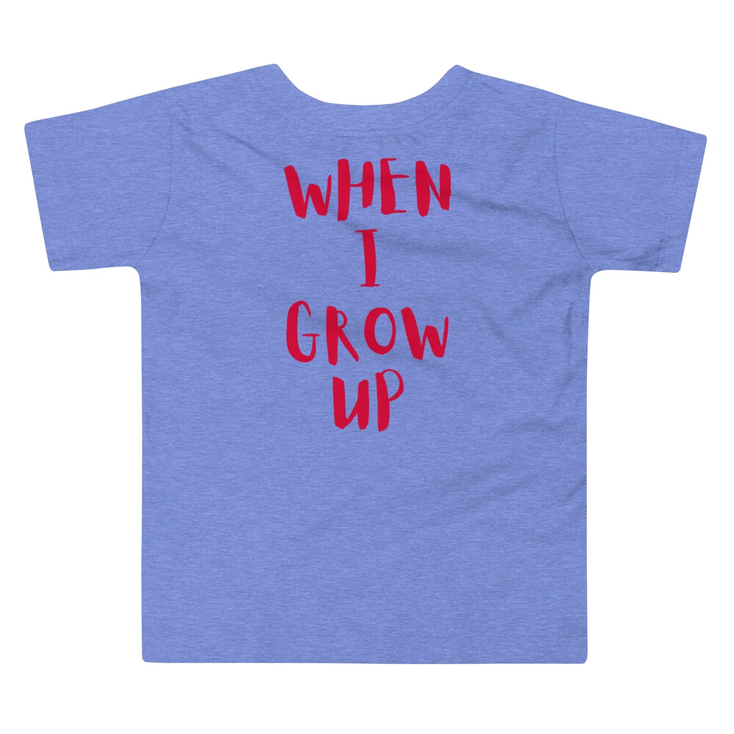 “When I Grow Up” Meteorologist Toddler Short Sleeve Tee