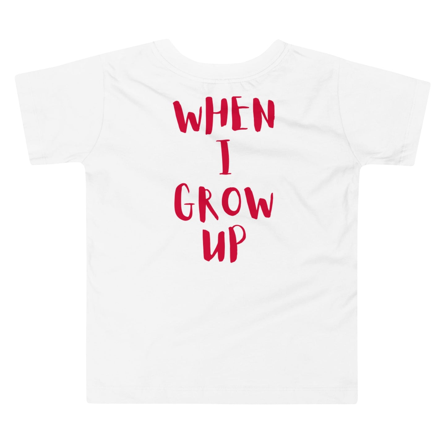 “When I Grow Up” Meteorologist Toddler Short Sleeve Tee