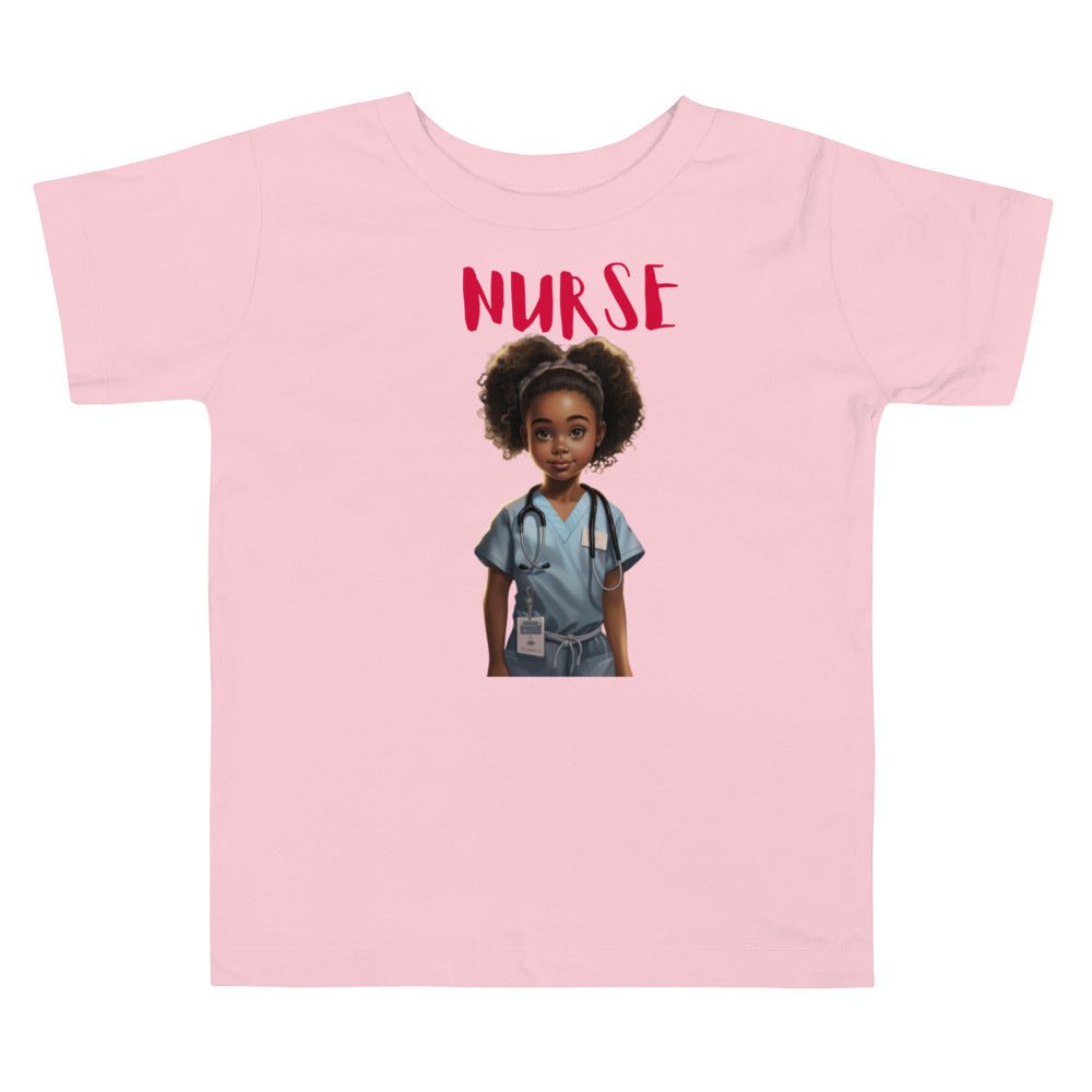 “When I Grow Up” Nurse Toddler Short Sleeve Tee