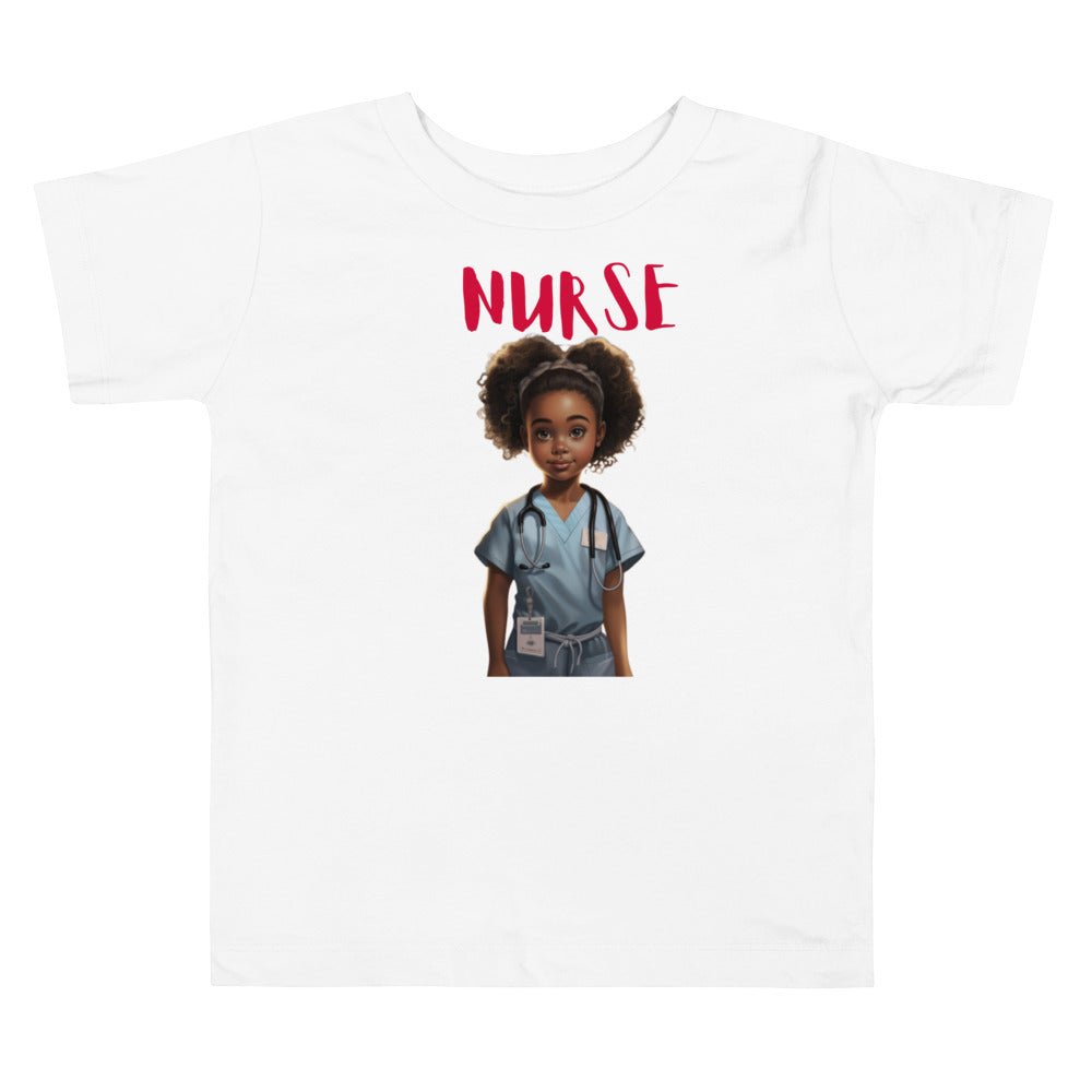 “When I Grow Up” Nurse Toddler Short Sleeve Tee