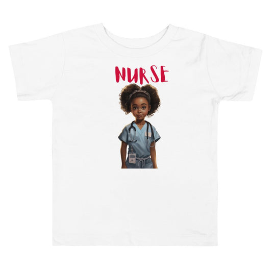 “When I Grow Up” Nurse Toddler Short Sleeve Tee